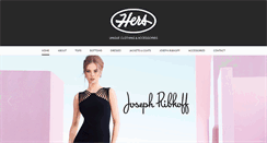 Desktop Screenshot of hersclothing.com